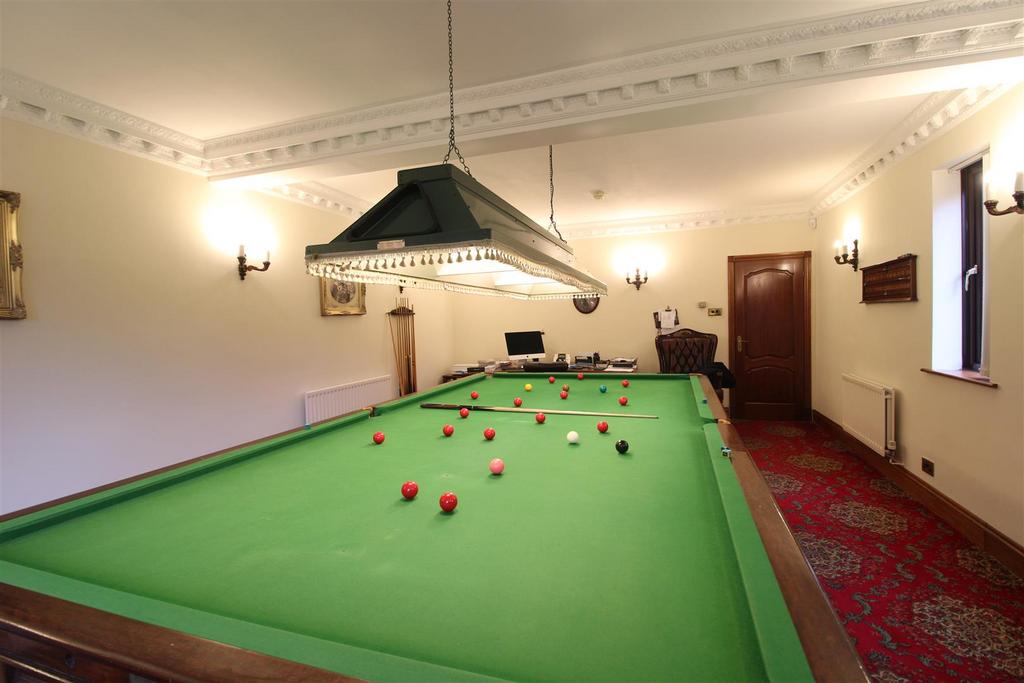 Snooker room