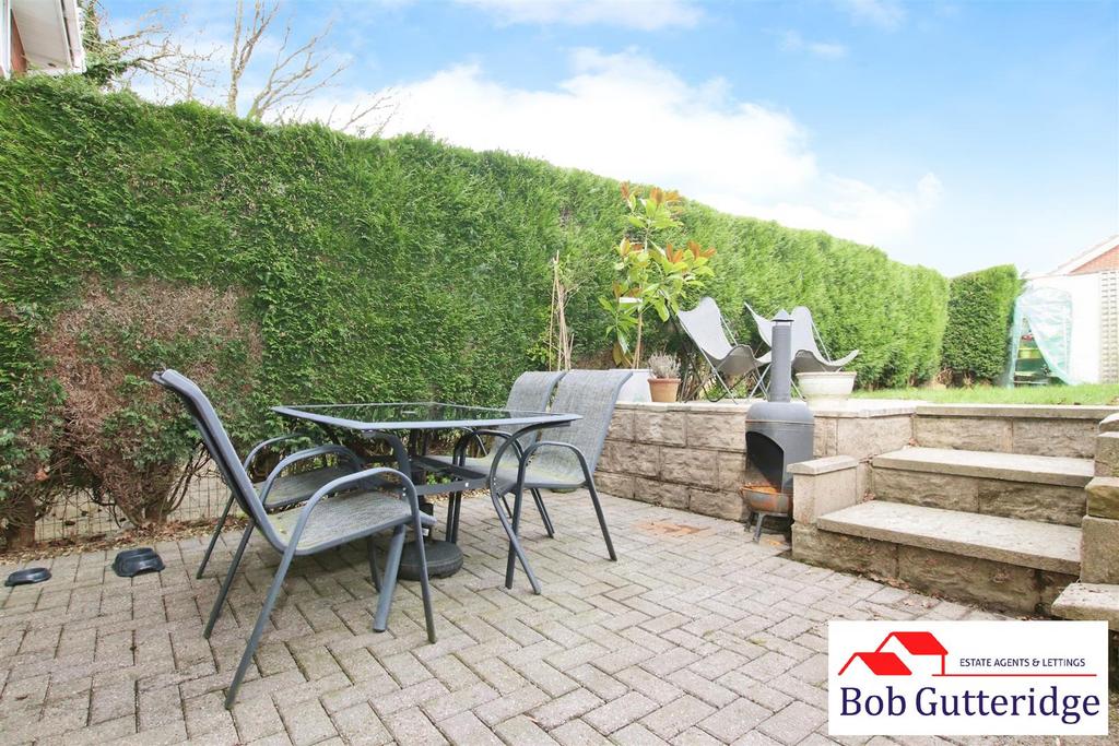 Enclosed rear garden