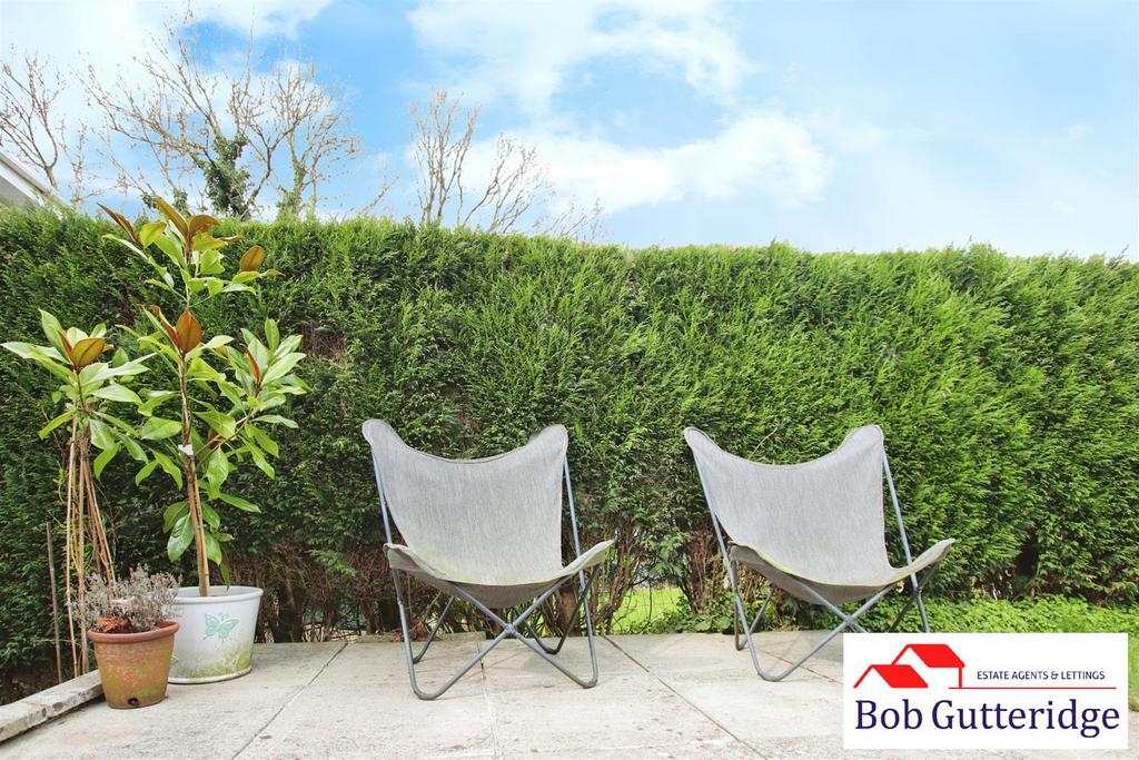 Enclosed rear garden