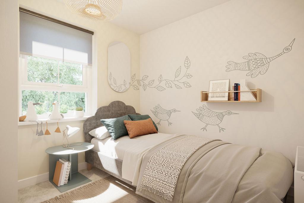 Fircroft cgi single bedroom