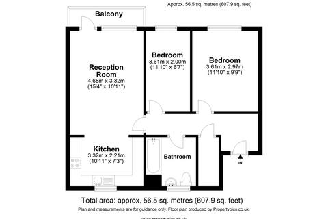 2 bedroom flat for sale, SHONA COURT, ATLAS CRESCENT, EDGWARE, HA8