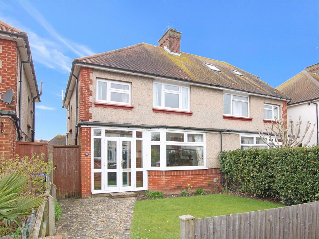 Haynes Road, Worthing BN14 7JY 3 bed semidetached house for sale £485,000