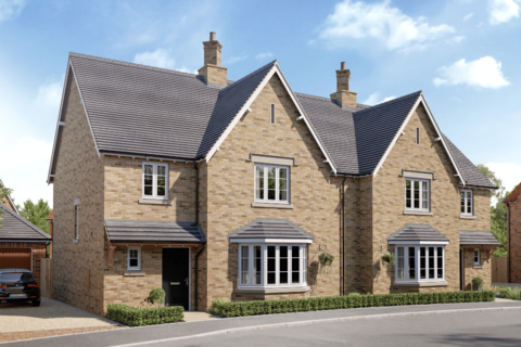 4 bedroom semi-detached house for sale, Plot 39, The Netherbury at Saxondale Gardens, Leigh Road, Wimborne, Dorset BH21