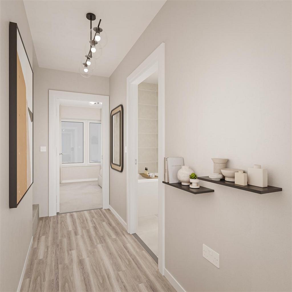 Springfield Place New  Static 8 Hallway 1st Floor.