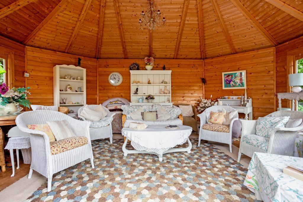 A summerhouse interi