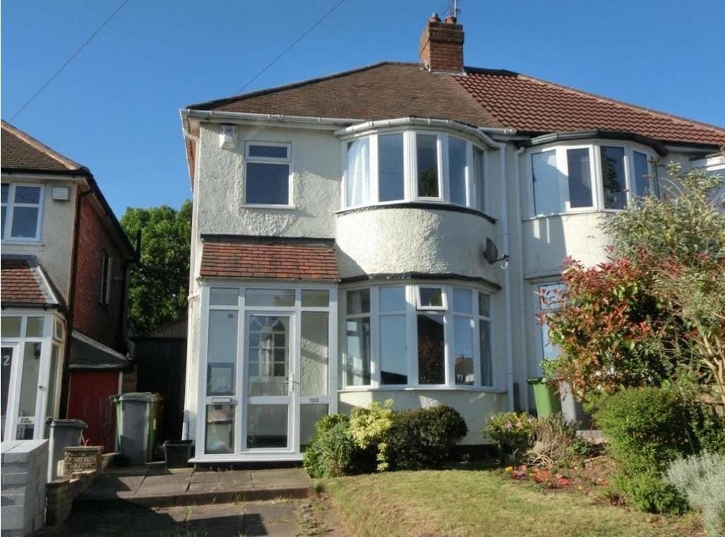 Delrene Road, Shirley, Solihull, West... 3 bed semidetached house for
