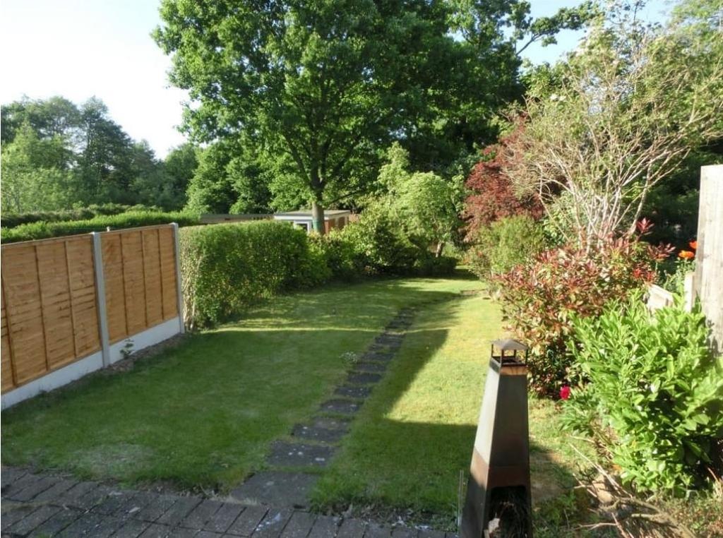 Rear Garden In Summer