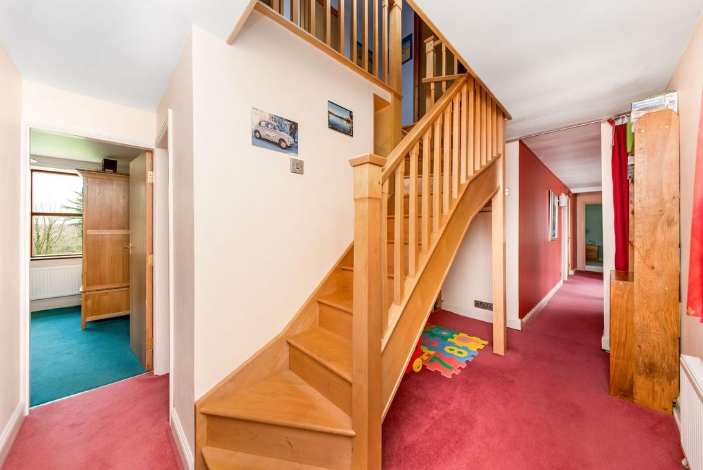 Stairs leading to second floor