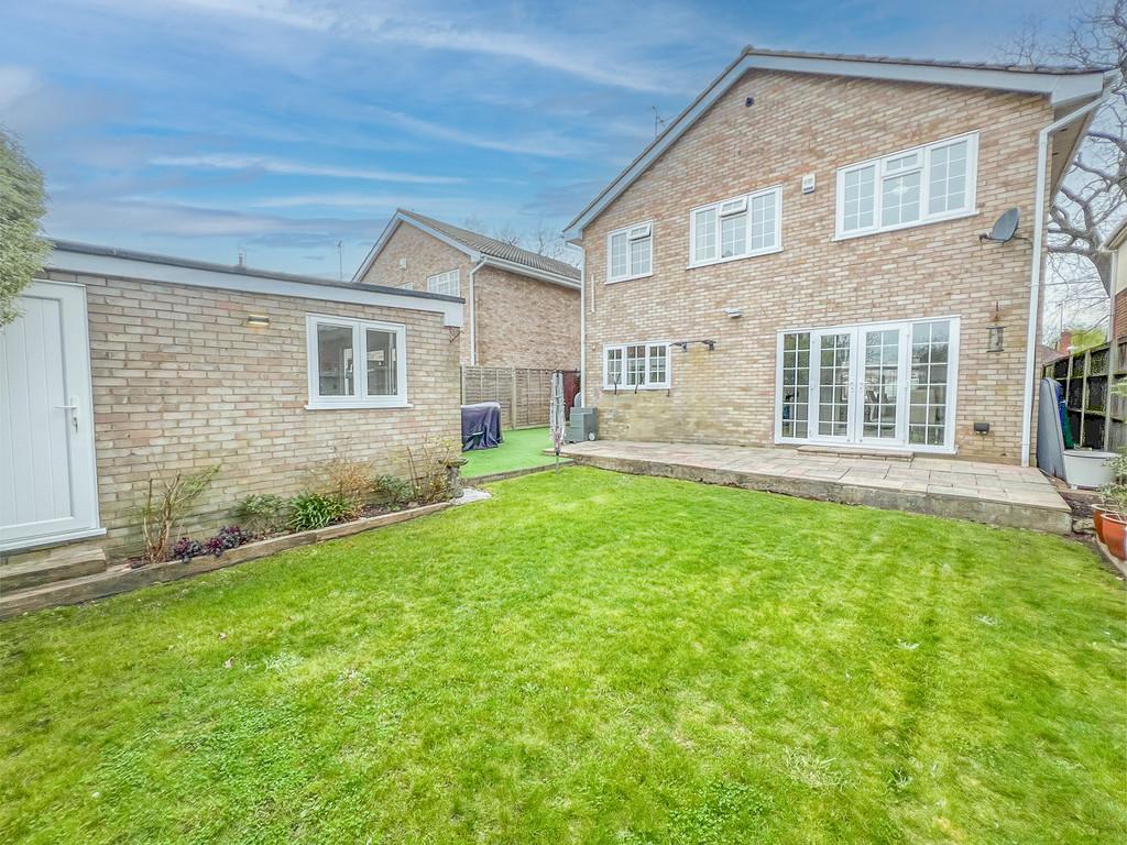Rear of house