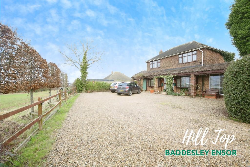 Hill Top, Baddesley Ensor 3 bed detached house for sale £465,000
