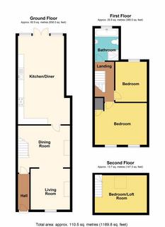 2 bedroom end of terrace house for sale, Malpas Street, Cwmbran - REF# 00024497