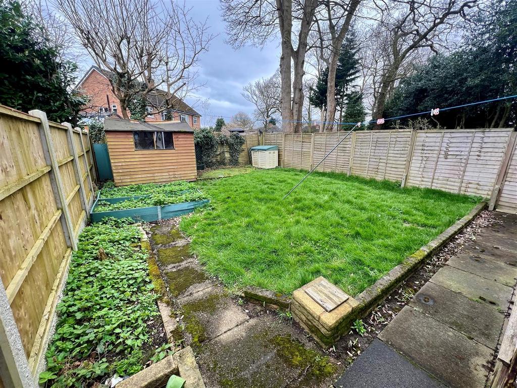 Rear garden
