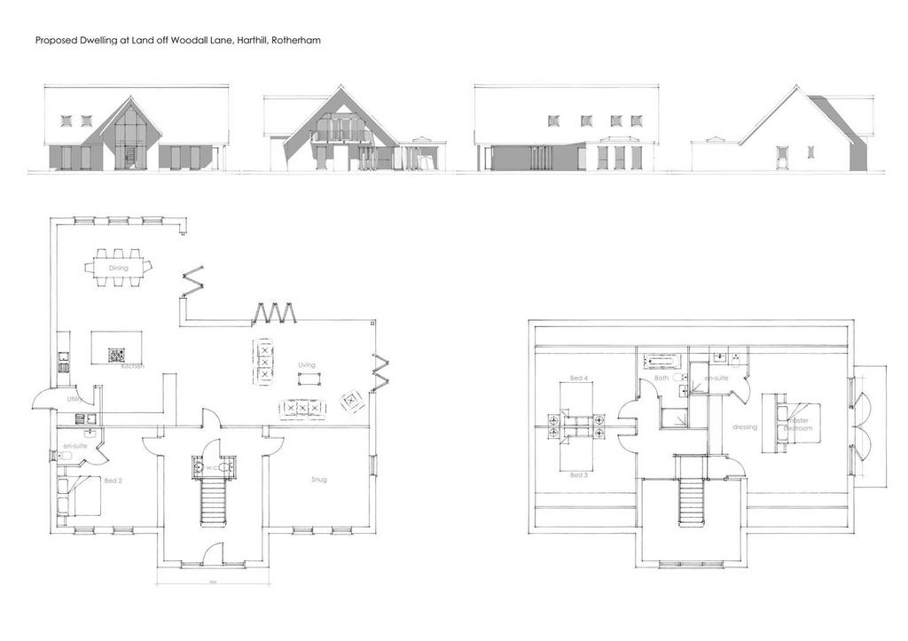 Concept Bankisa 47 Woodhall Lane Harthill plans el