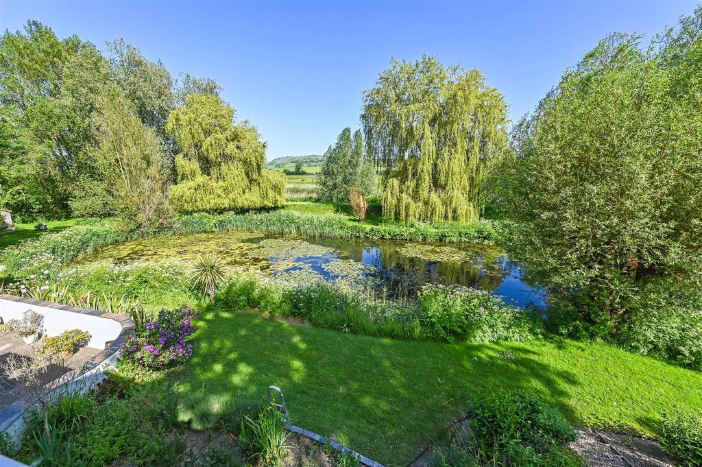 Summer Garden Pond