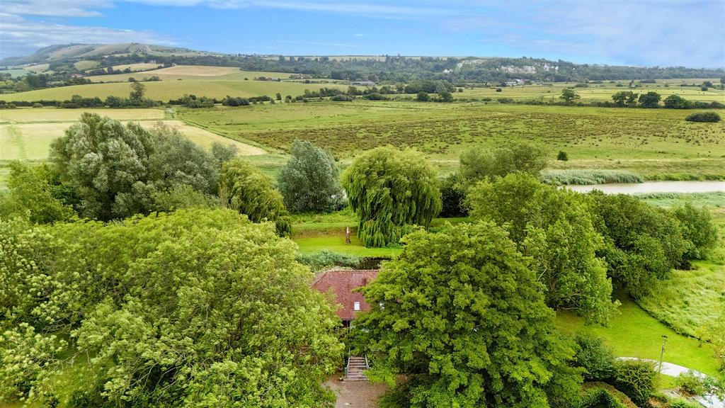 Aerial of Front of House