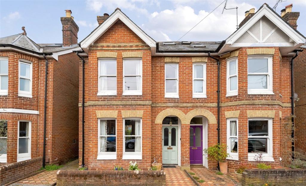 Monks Road, Hyde, Winchester... 4 bed semidetached house for sale £