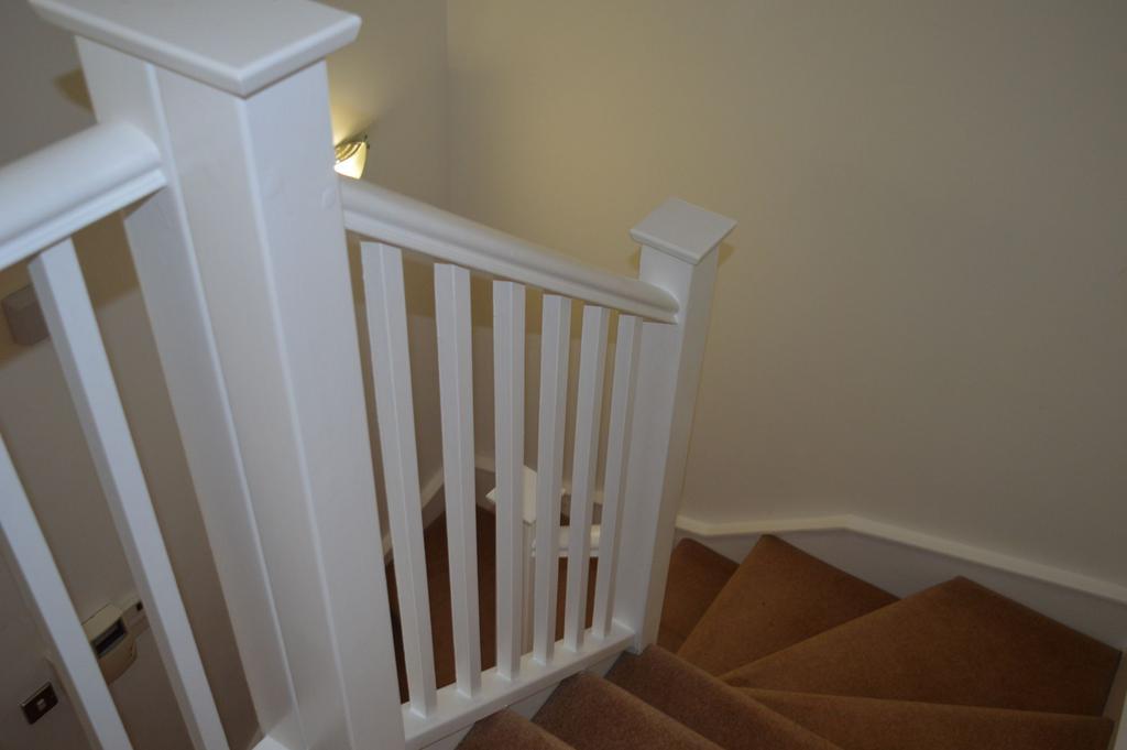 Stairs to lower floor