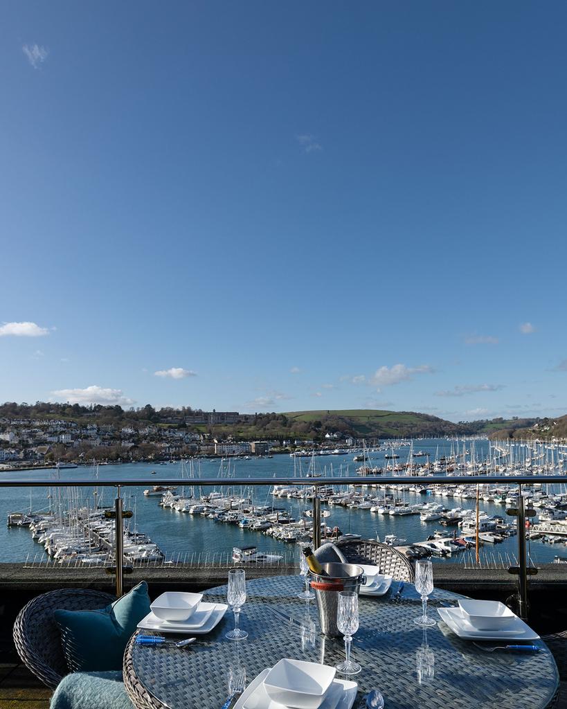 Communal Roof Terrace, Apt 1 Nautilus, Kingswear