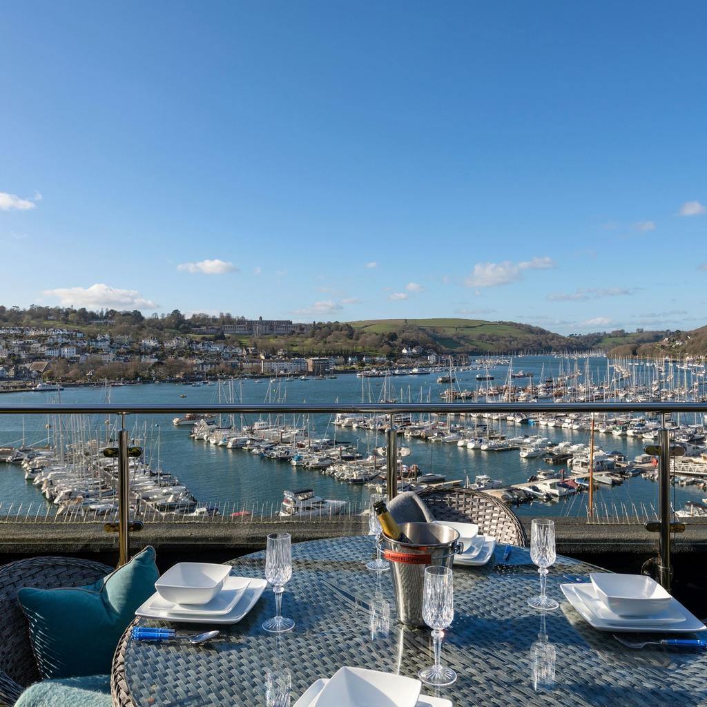 Communal Roof Terrace, Apt 1 Nautilus, Kingswear