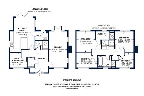 4 bedroom detached house for sale - Plot 25 - The Neville, Stanhope Gardens, West Farm, West End, Ulleskelf, Tadcaster