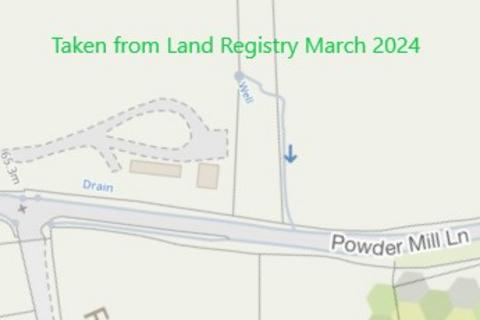 Land for sale - at Powdermill Lane, Tunbridge Wells TN4