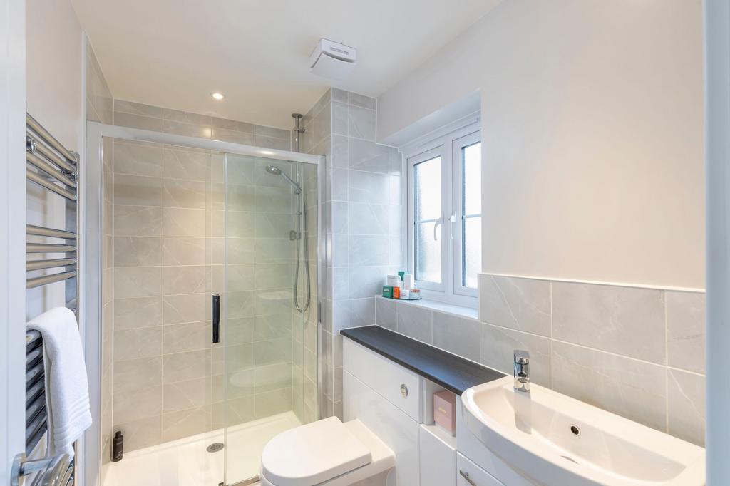 En-suite shower to master