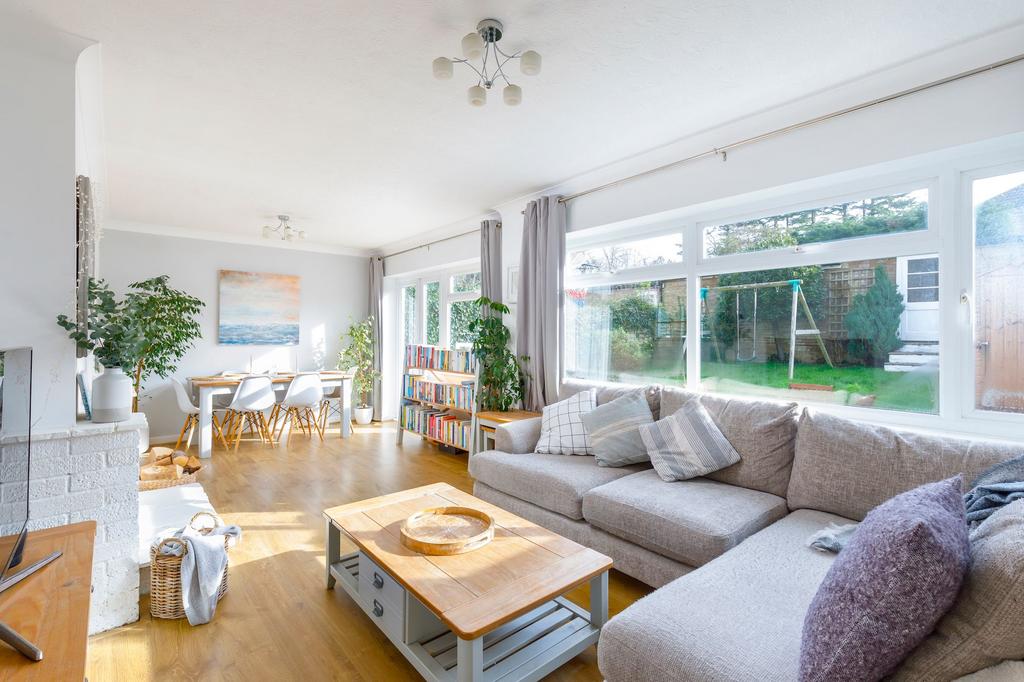 Light filled living room