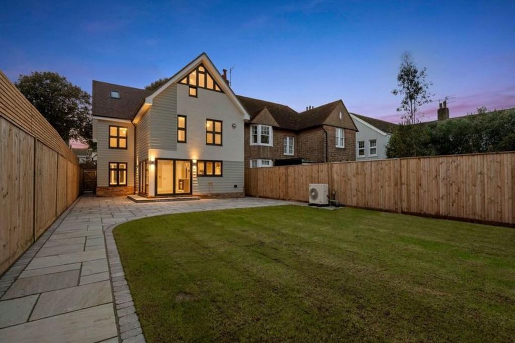 Rear of house night pic 2