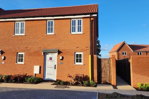 2 bedroom end of terrace house for sale - Ermine Way, Bacton