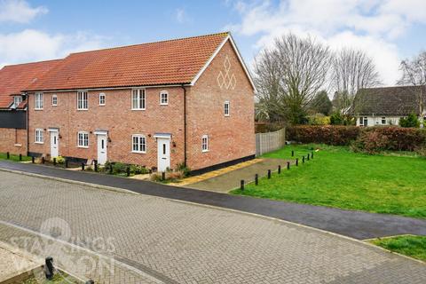 3 bedroom end of terrace house for sale - William Brown Drive, Blofield, Norwich
