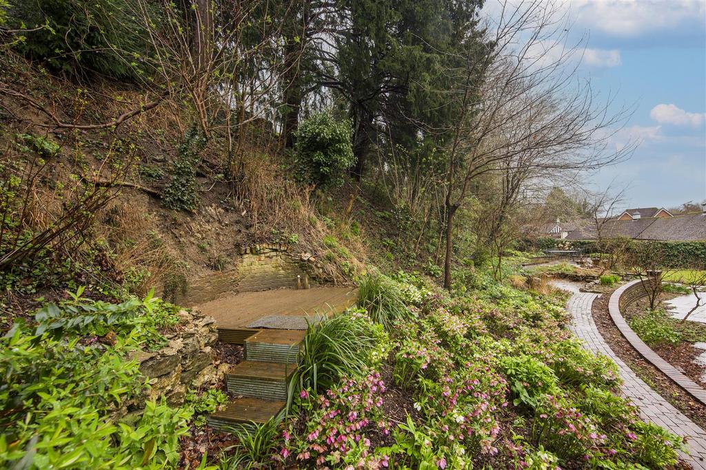 Steps to Woodland Area