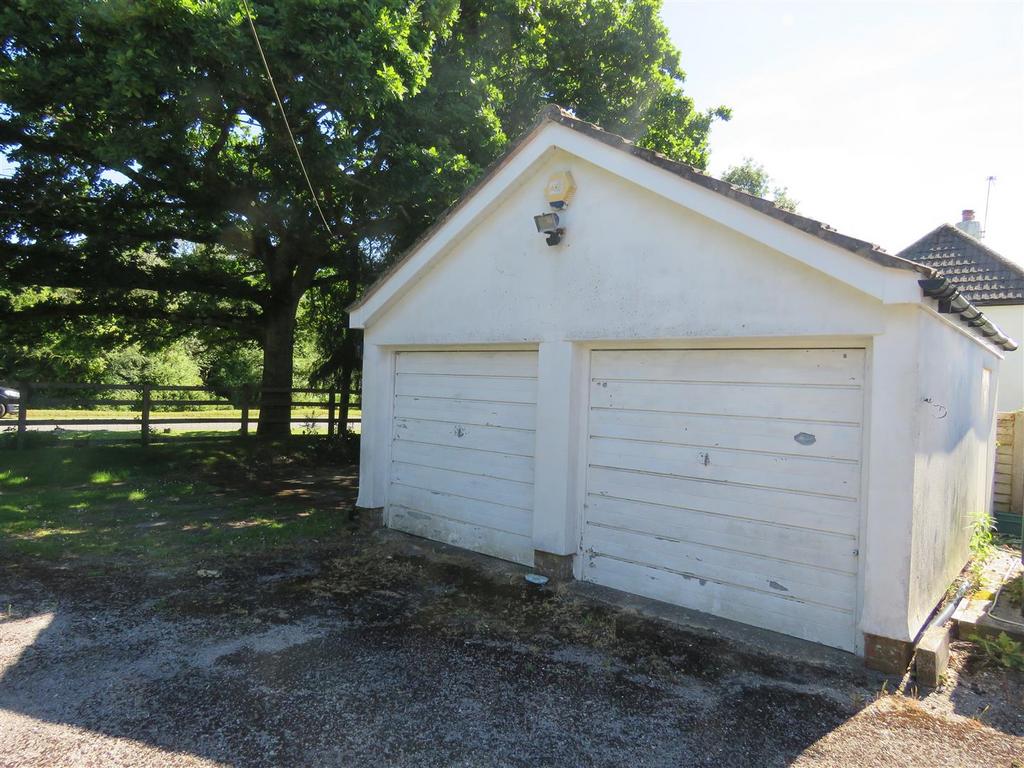Double garage