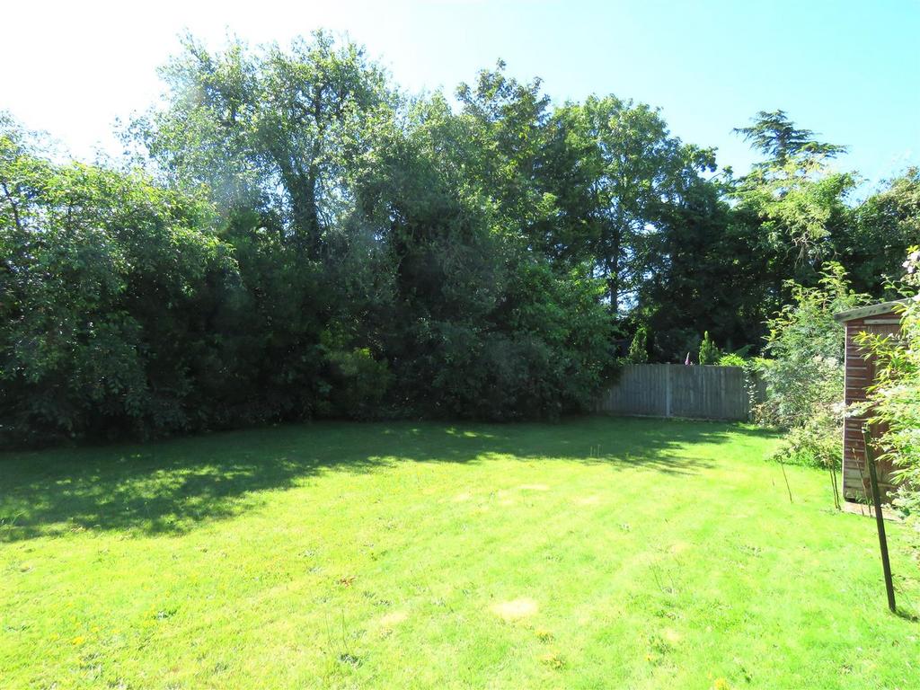 Rear garden