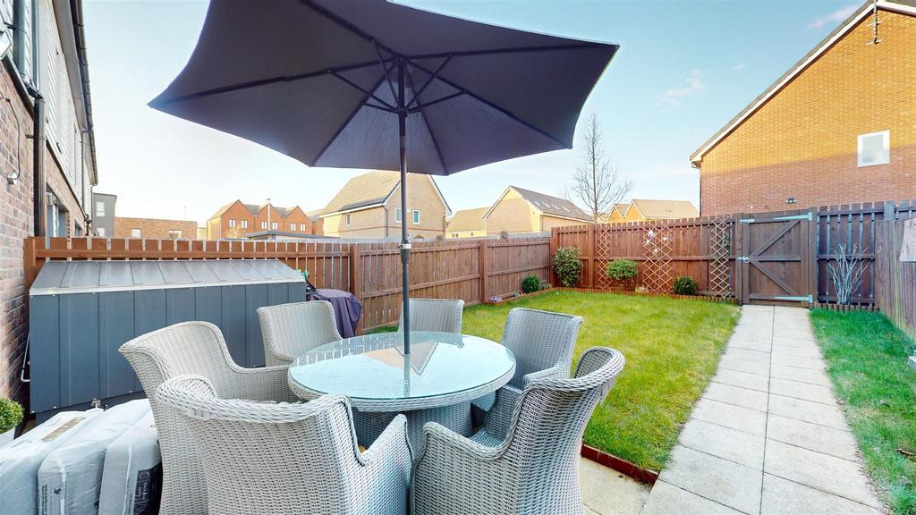 Rear garden