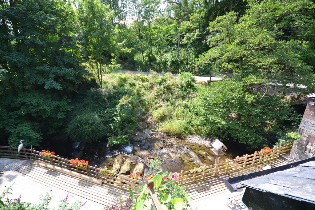 View from upper decking