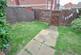 Rear garden: