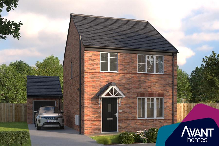 Plot 17 at Brecks Lane Park Brecks... 3 bed detached house for sale £279,995