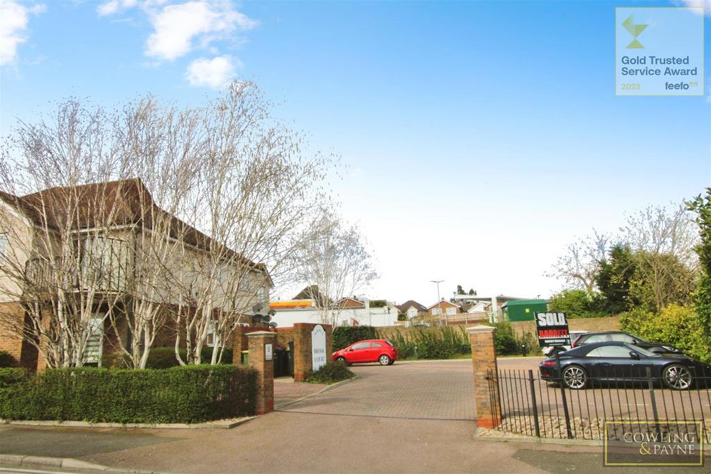Entrance to rear of development