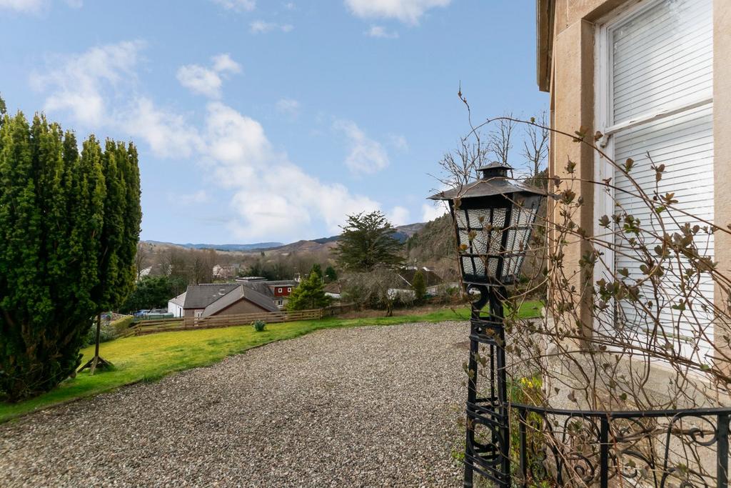 Front driveway