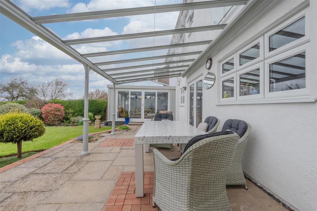 Outdoor Covered Seating Area