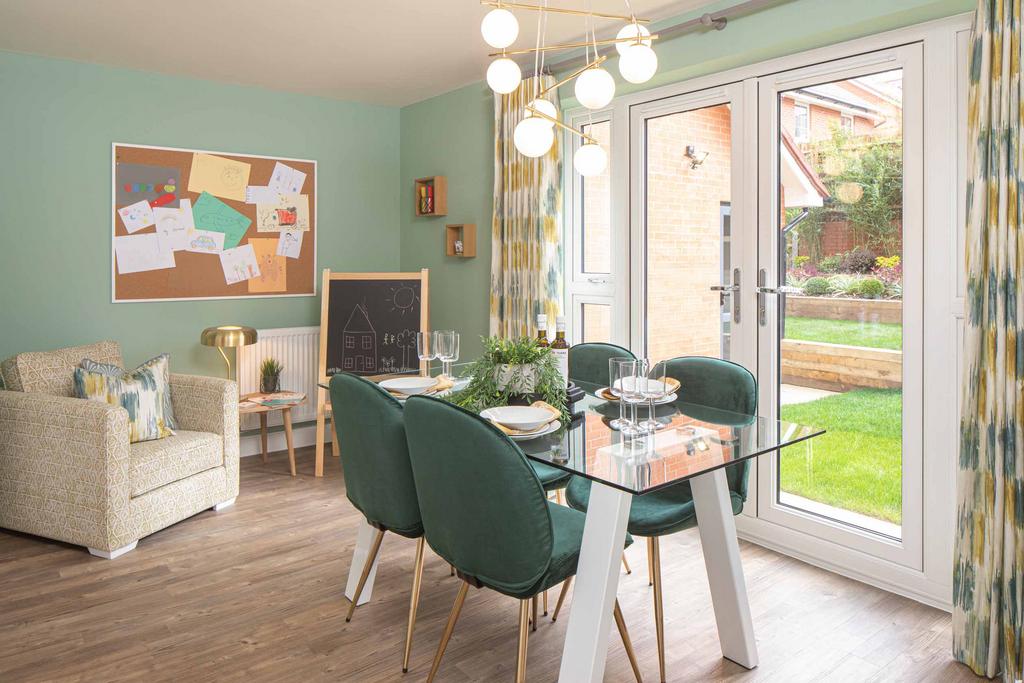 Oxford housetype kitchen dining room