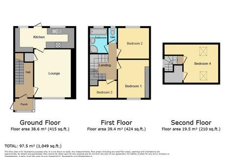 4 bedroom terraced house for sale, Dean Close, Peterlee, Durham, SR8 5RX