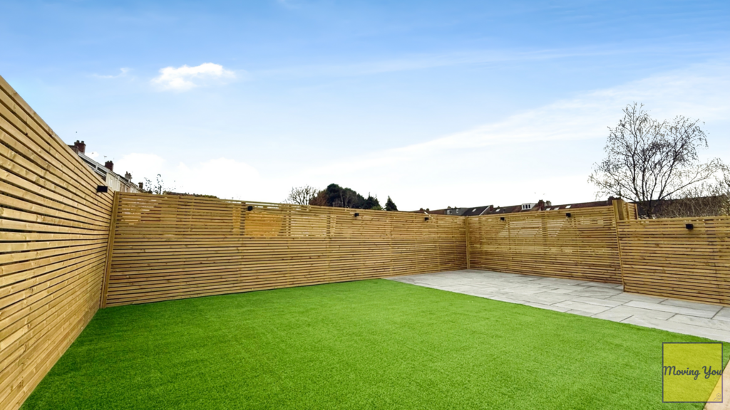 Rear garden