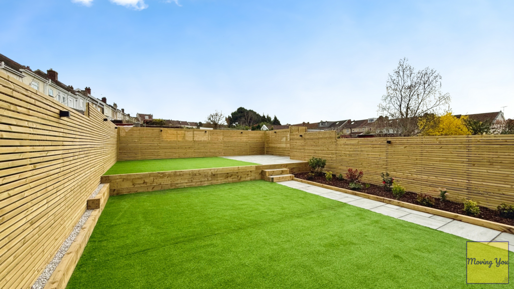 Rear garden