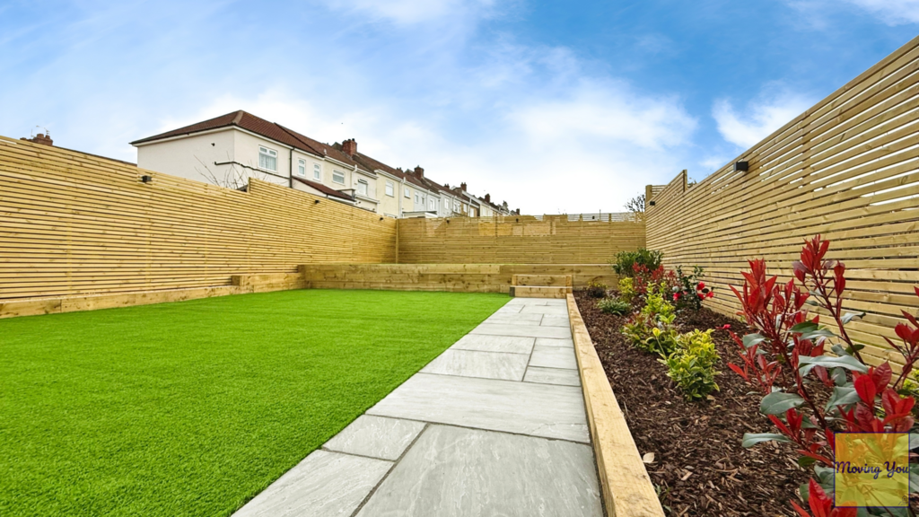 Rear garden