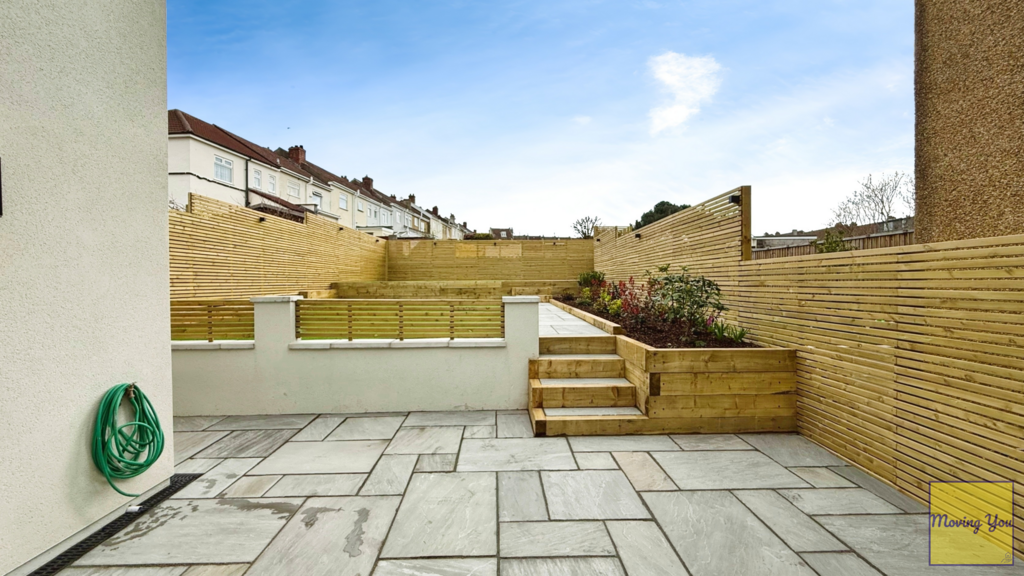 Rear garden