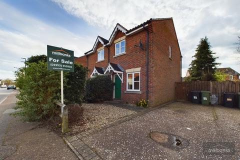 2 bedroom semi-detached house for sale, Shelfanger Road, Roydon, Diss, Norfolk, IP22 4DY