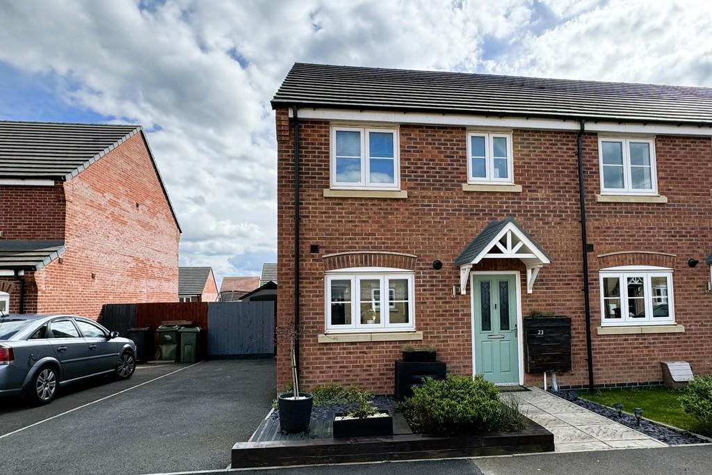 Leah Way, Asfordby 3 bed end of terrace house for sale - £234,950