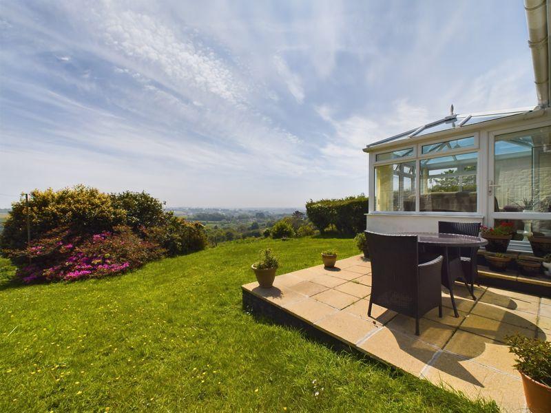 Patio and view