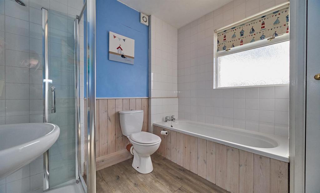 Bathroom to rear